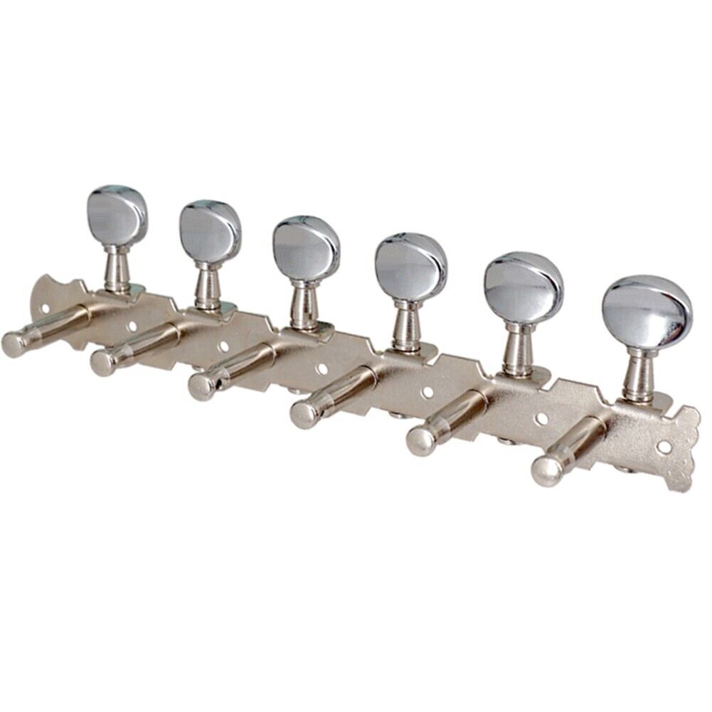 12-string Acoustic Guitar Tuning Pegs Tuners Key 6L 6R Round Machine Heads/Parts