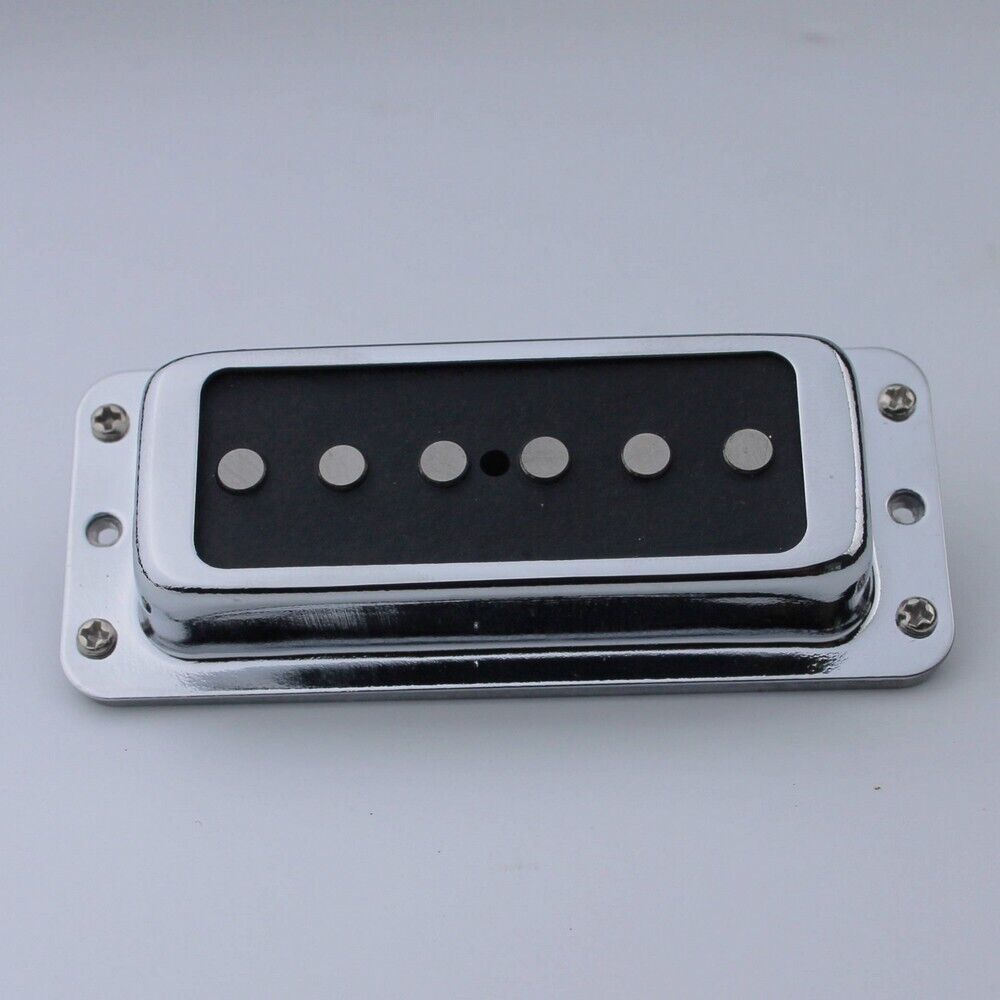 Alnico 5 Guitar Neck Pickup in Chrome