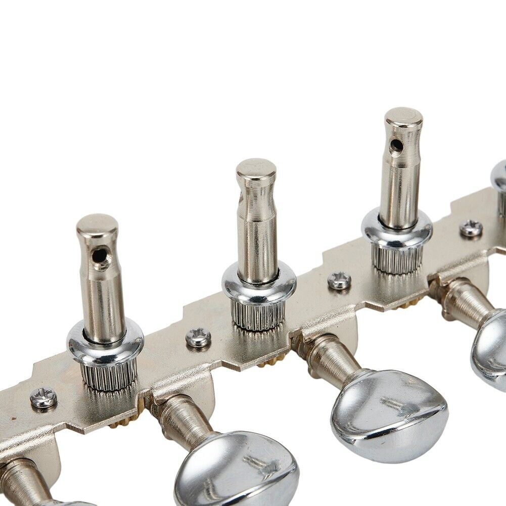 12-string Acoustic Guitar Tuning Pegs Tuners Key 6L 6R Round Machine Heads/Parts