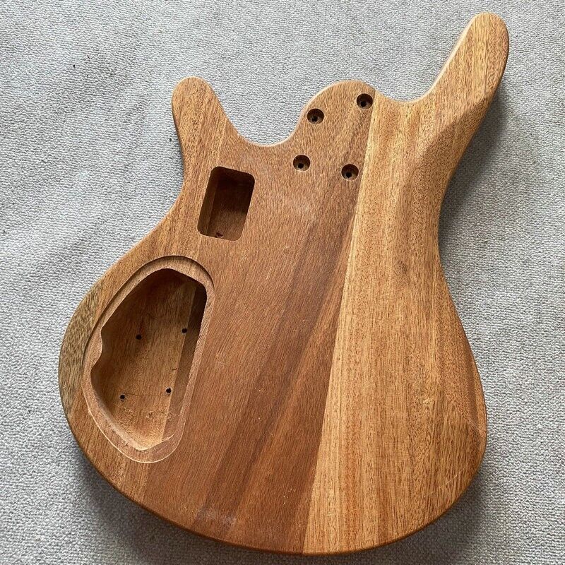 Solid Mahogany Wood Electric Bass Guitar Body