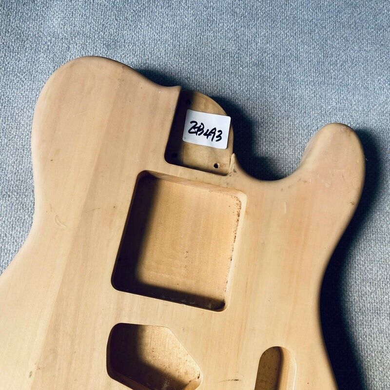 Solid Alder Wood Guitar Single Cut Body For Tele Telecaster