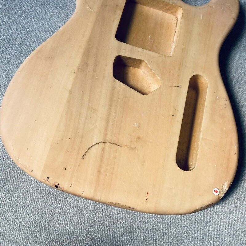 Solid Alder Wood Guitar Single Cut Body For Tele Telecaster