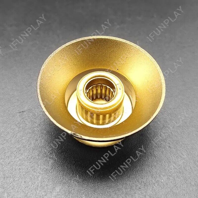 Gold Guitar Top Hat Volume Tone Control Knobs For Epiphone/Ibanez/Burny/Edwards