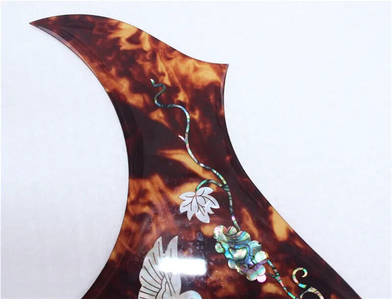 Abalone Hummingbird Acoustic Guitar Scratch Plate Pickguard