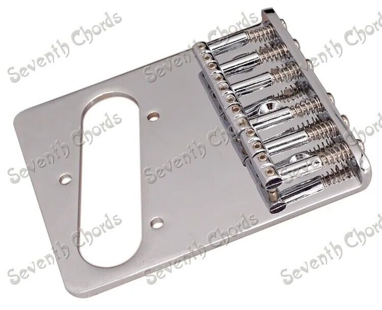 Chrome Vintage Guitar Fixed Ashtray Bridge For Fender Telecaster Tele