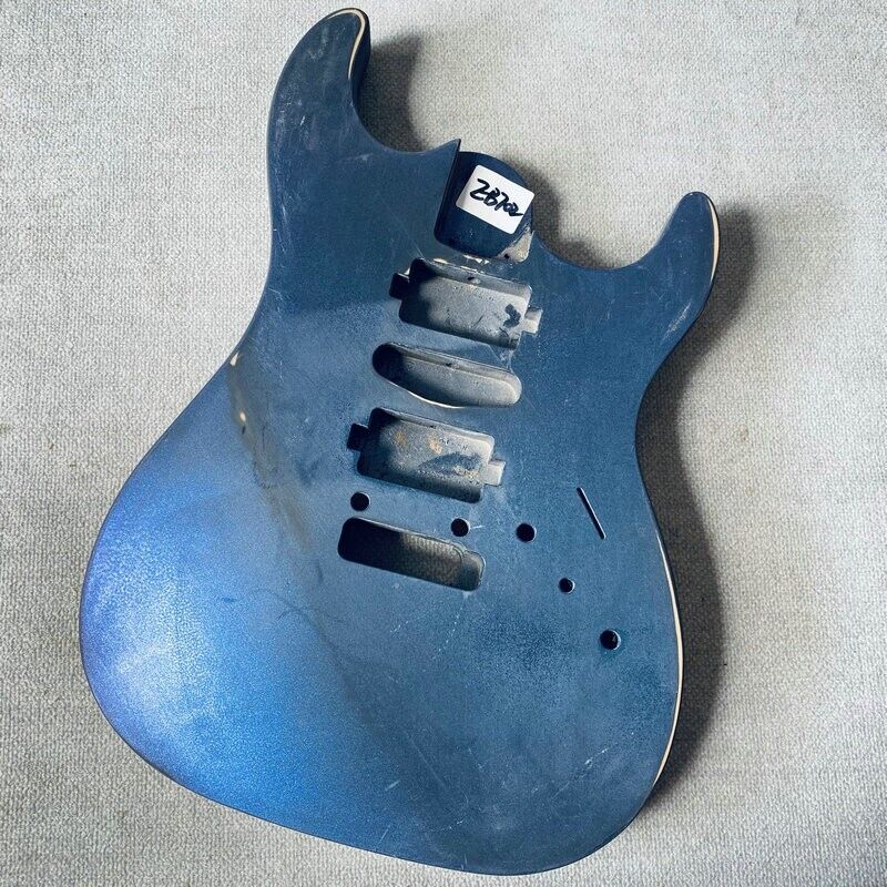 Metallic Blue HSH Basswood Guitar Body