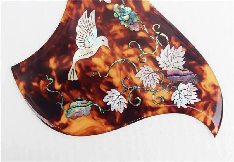 Abalone Hummingbird Acoustic Guitar Scratch Plate Pickguard