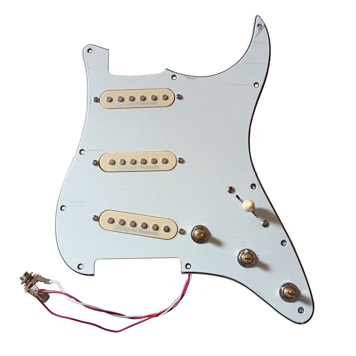 SSS Prewired Pickgaurd Set Split Coil SD  SSL Pickups For Fender Stratocaster Strat