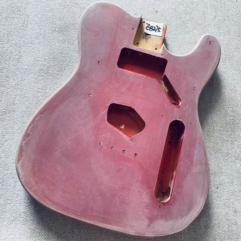 Red Single Cut Guitar Basswood Body For Telecaster Tele