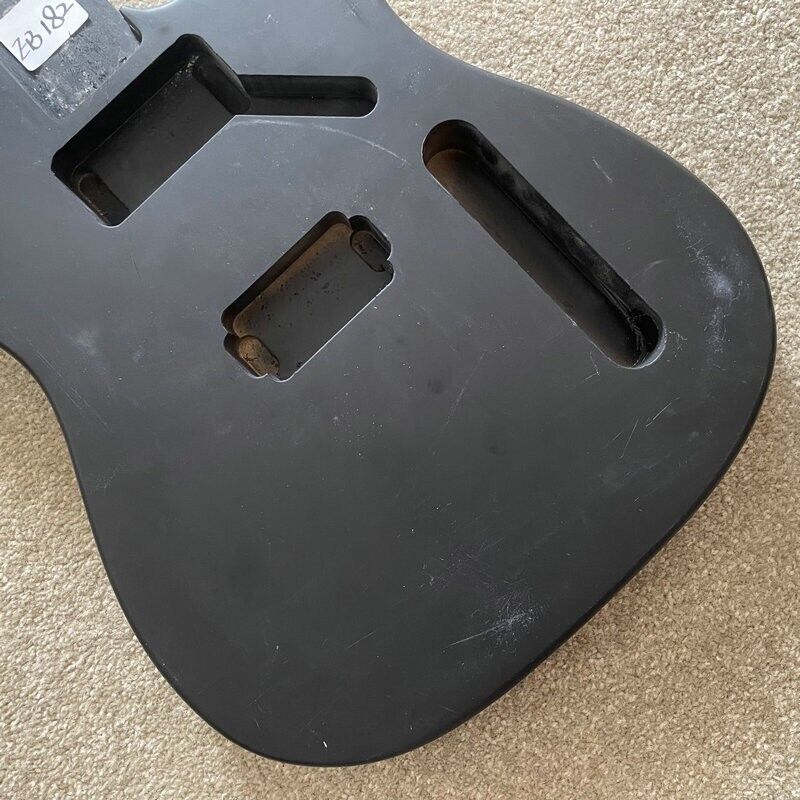 Matte Black Single Cut Guitar Body For Telecaster Tele