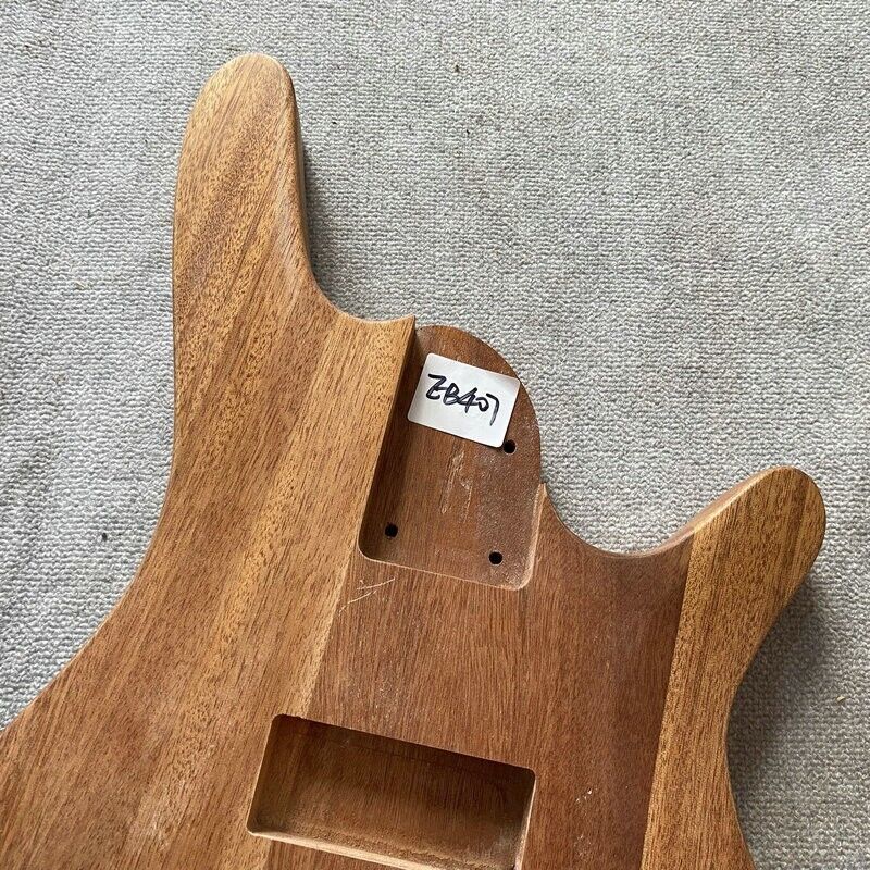 Solid Mahogany Wood Electric Bass Guitar Body