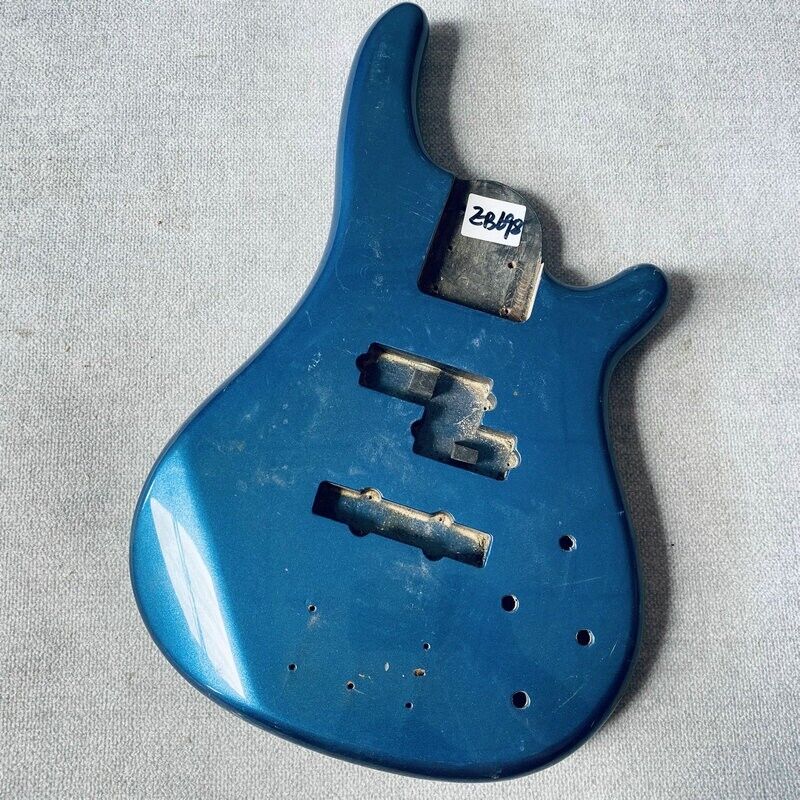 4/5 String Bass Blue Basswood Body