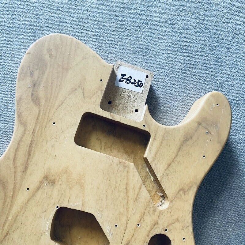 Solid Ash Wood Guitar String Through Body For Tele Telecasrer