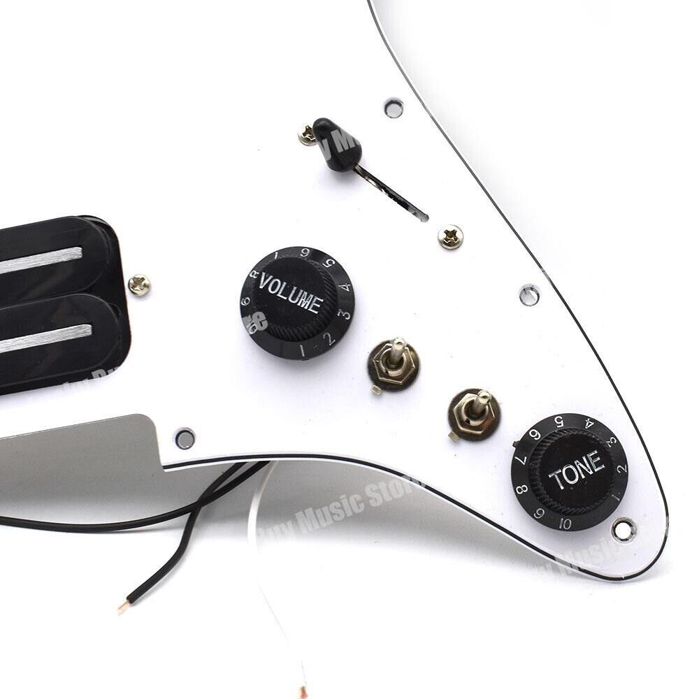 HH Guitar Loaded Prewired Pickguard with Dual BLade Pickups For Stratocaster Str