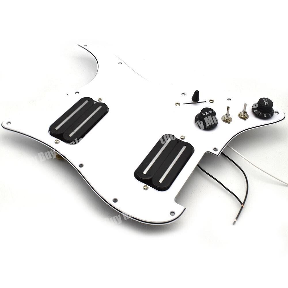 HH Guitar Loaded Prewired Pickguard with Dual BLade Pickups For Stratocaster Str