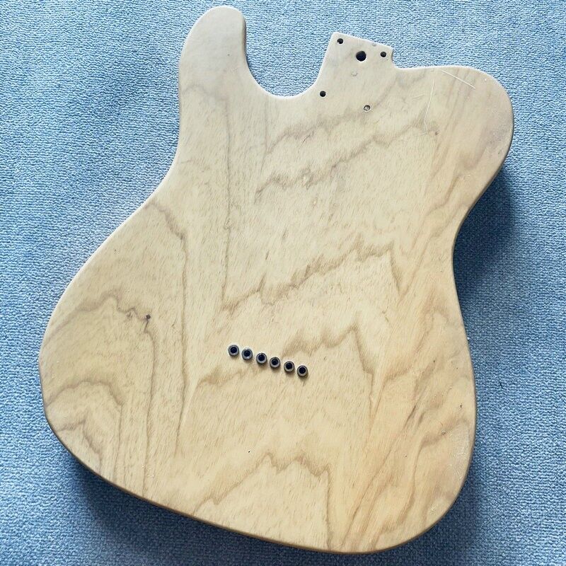 Solid Ash Wood Guitar String Through Body For Tele Telecasrer