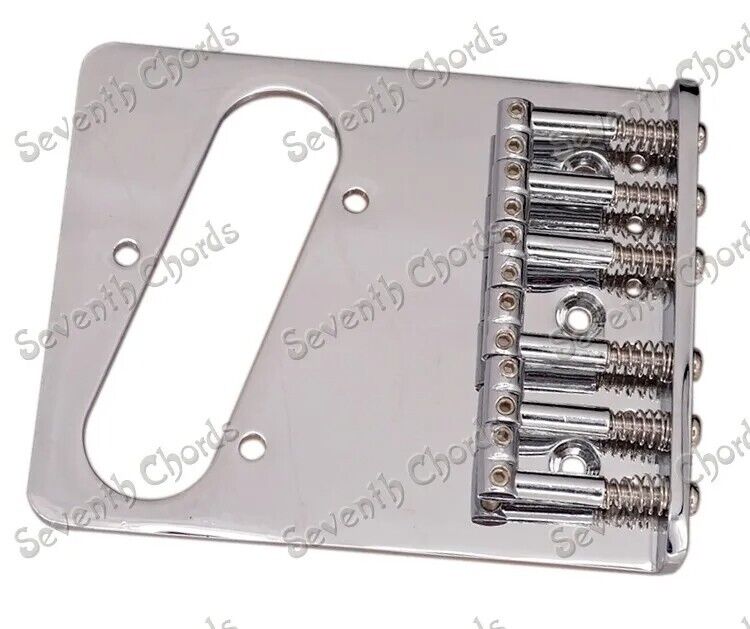 Chrome Vintage Guitar Fixed Ashtray Bridge For Fender Telecaster Tele