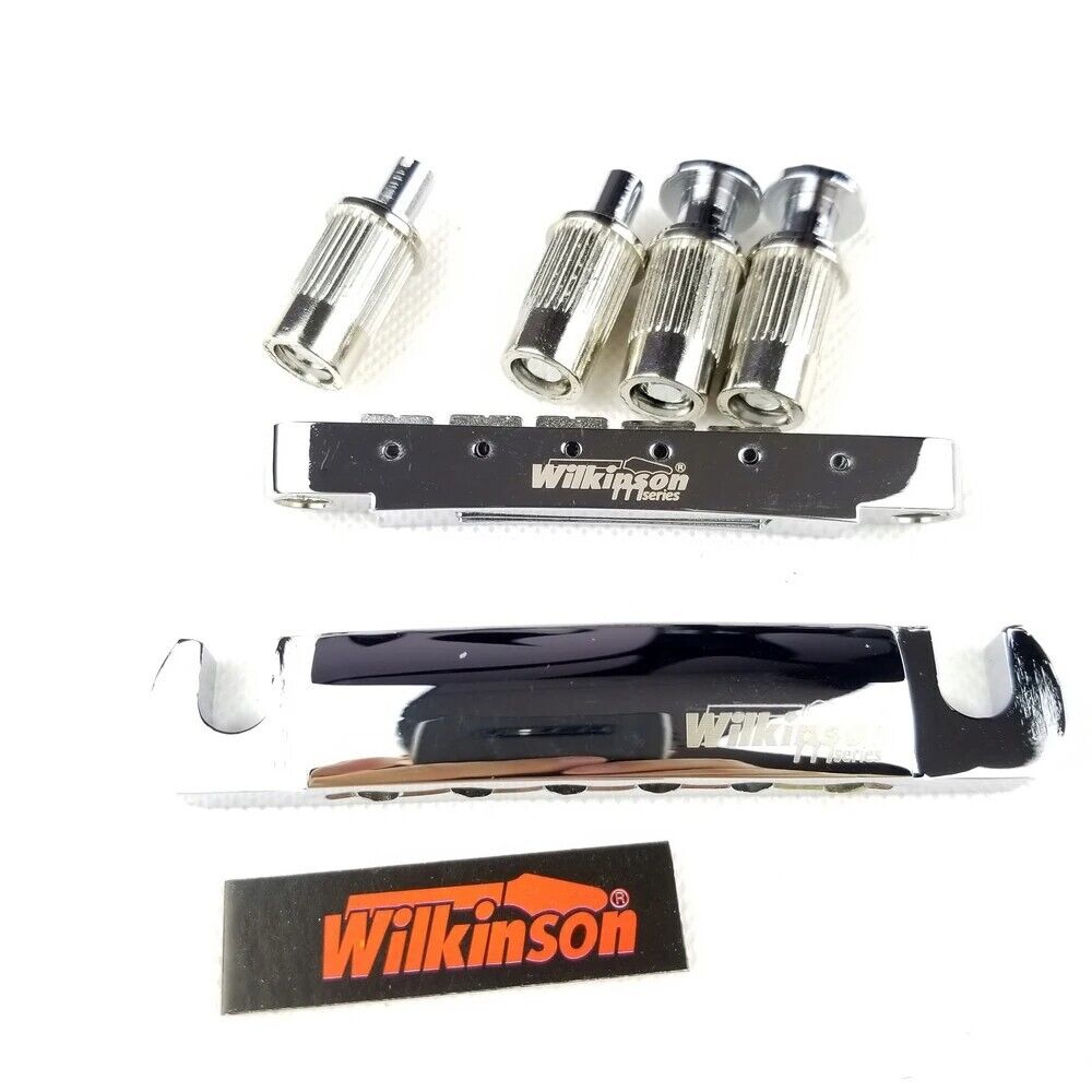 Wilkinson Guitar Tune O Matic Bridge Tailpiece For Epiphone/Gibson Les Paul SG