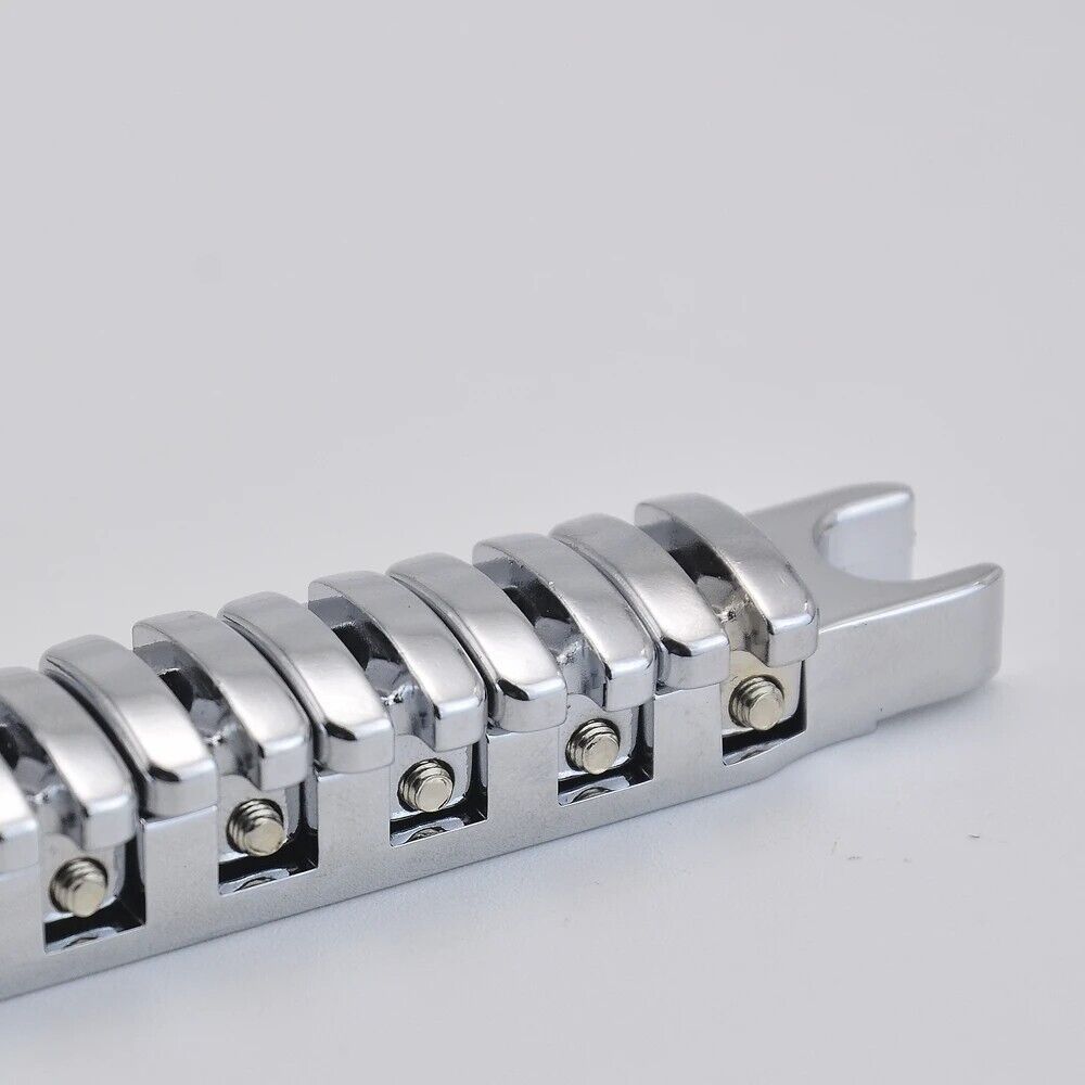 Chrome Ibanez QuickChange III Bridge Tailpiece Set