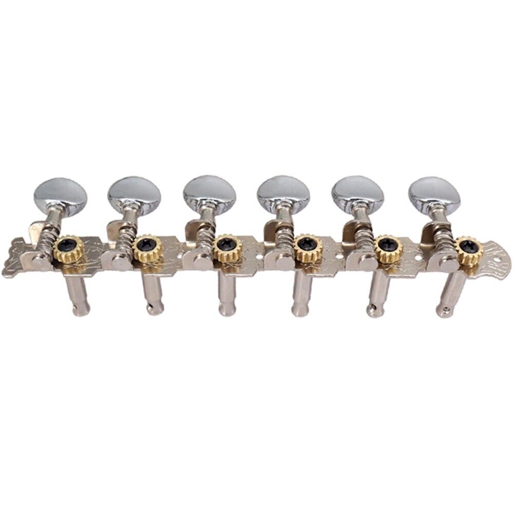 12-string Acoustic Guitar Tuning Pegs Tuners Key 6L 6R Round Machine Heads/Parts