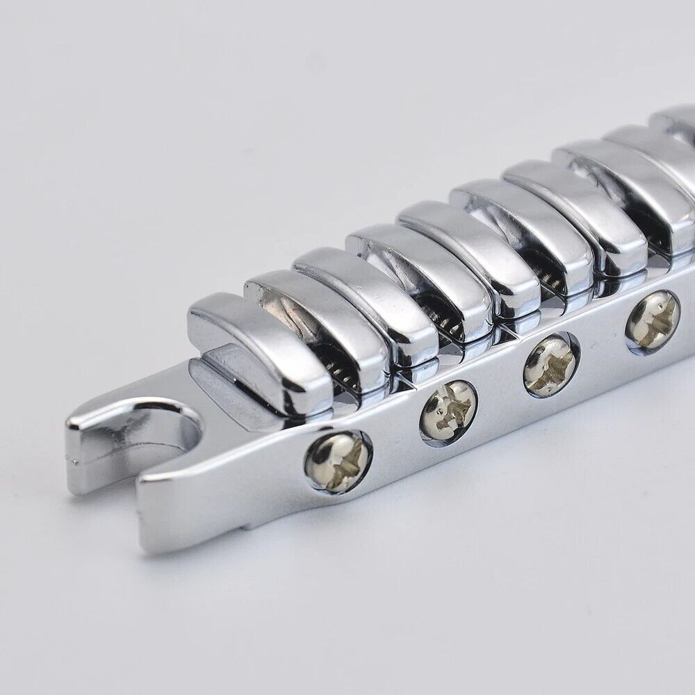 Chrome Ibanez QuickChange III Bridge Tailpiece Set