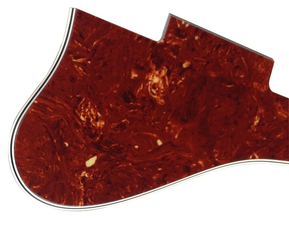 Red Tortoise Jazz Guitar Pickguard Scratch Plate For ES 335