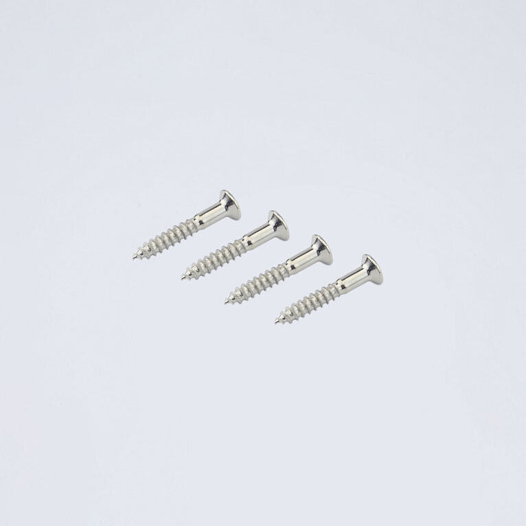 Guitar Bridge 1 Set Bass Bridge For 4 Strings Electric Bass Chrome ( #0823 )