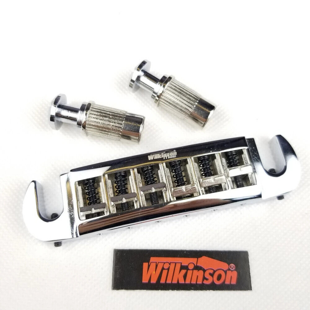 Bridge Wilkinson WOGT3 Tailpiece Bridge LP Electric Guitar Adjustable Surround