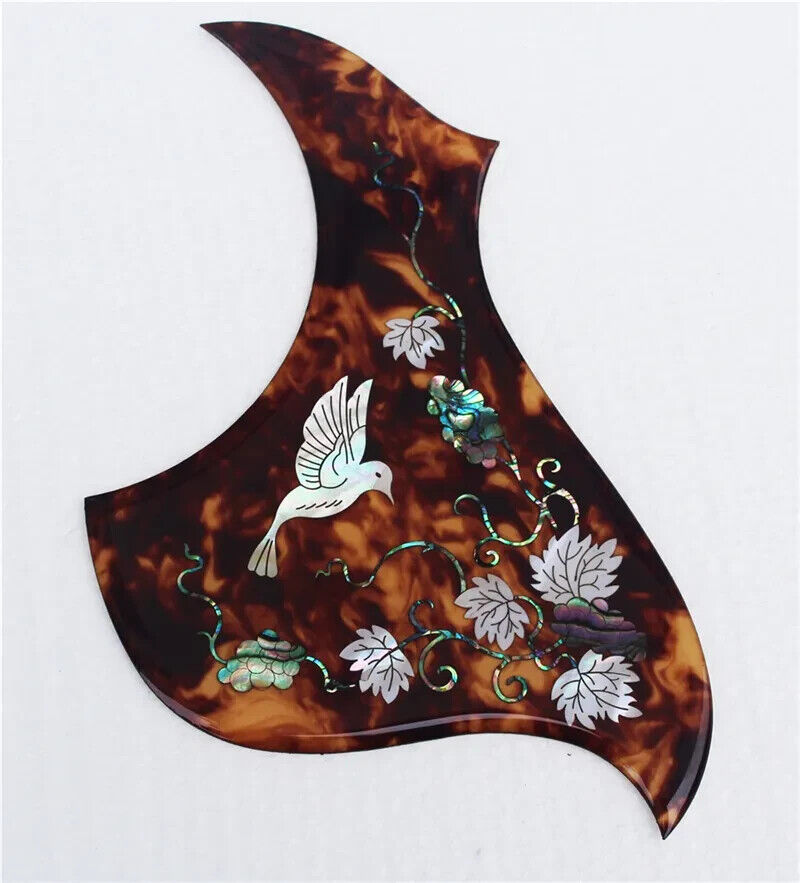 Abalone Hummingbird Acoustic Guitar Scratch Plate Pickguard