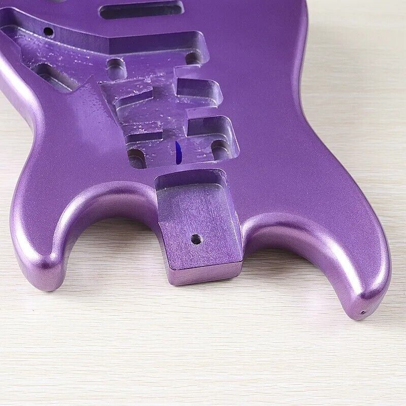 Metallic Purple Guitar Poplar Wood Body DIY Project For Strat ST