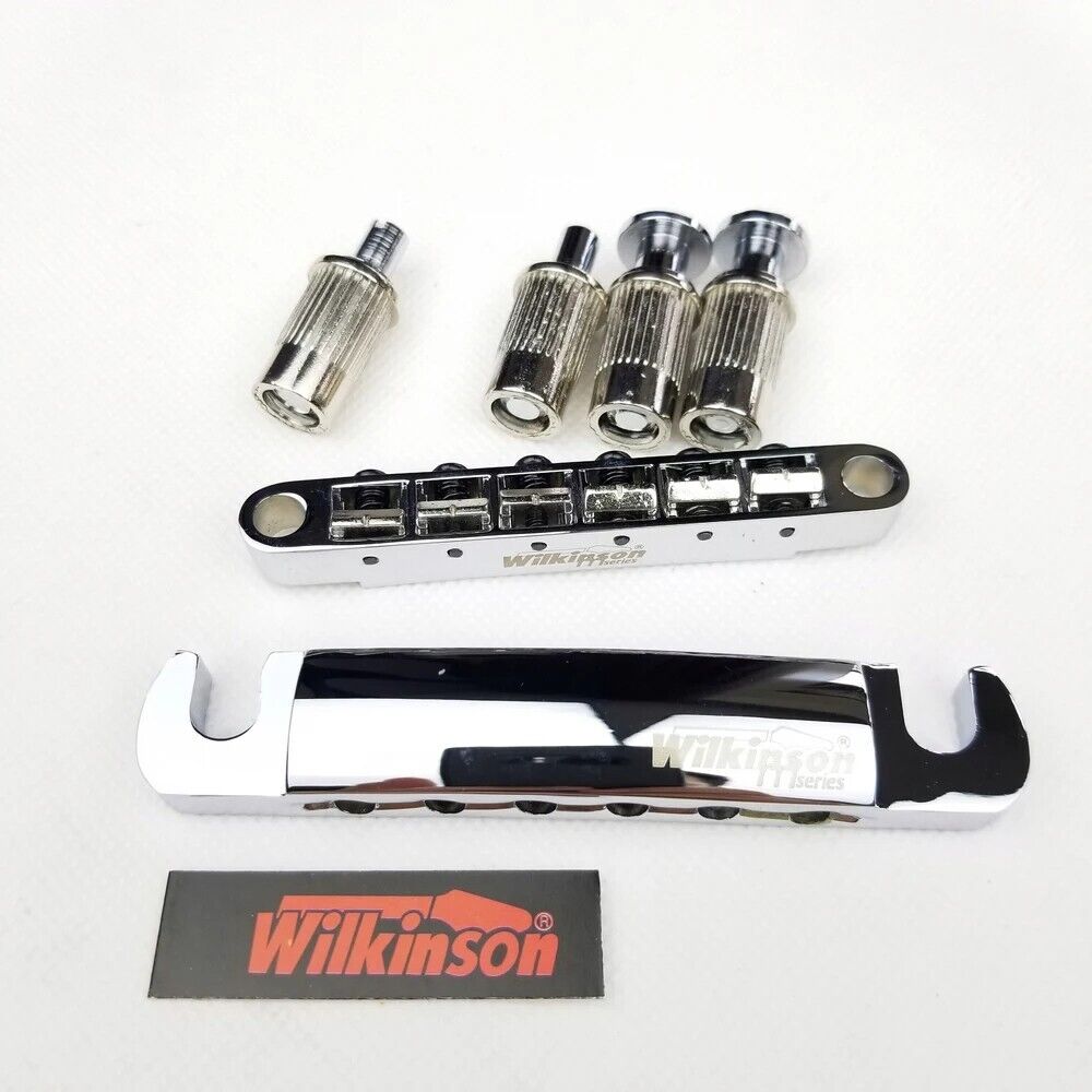 Wilkinson Guitar Tune O Matic Bridge Tailpiece For Epiphone/Gibson Les Paul SG