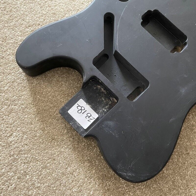 Matte Black Single Cut Guitar Body For Telecaster Tele