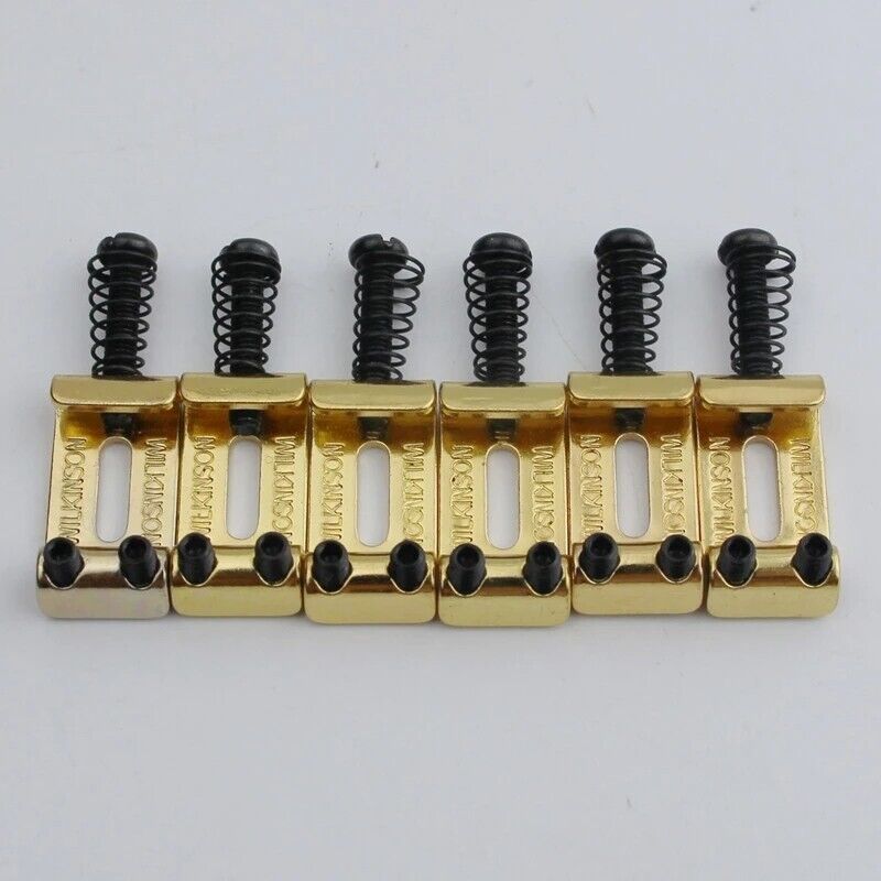 Wilkinson 10.8MM Guitar Vintage Bridge Tremolo Saddles For Strat Tele