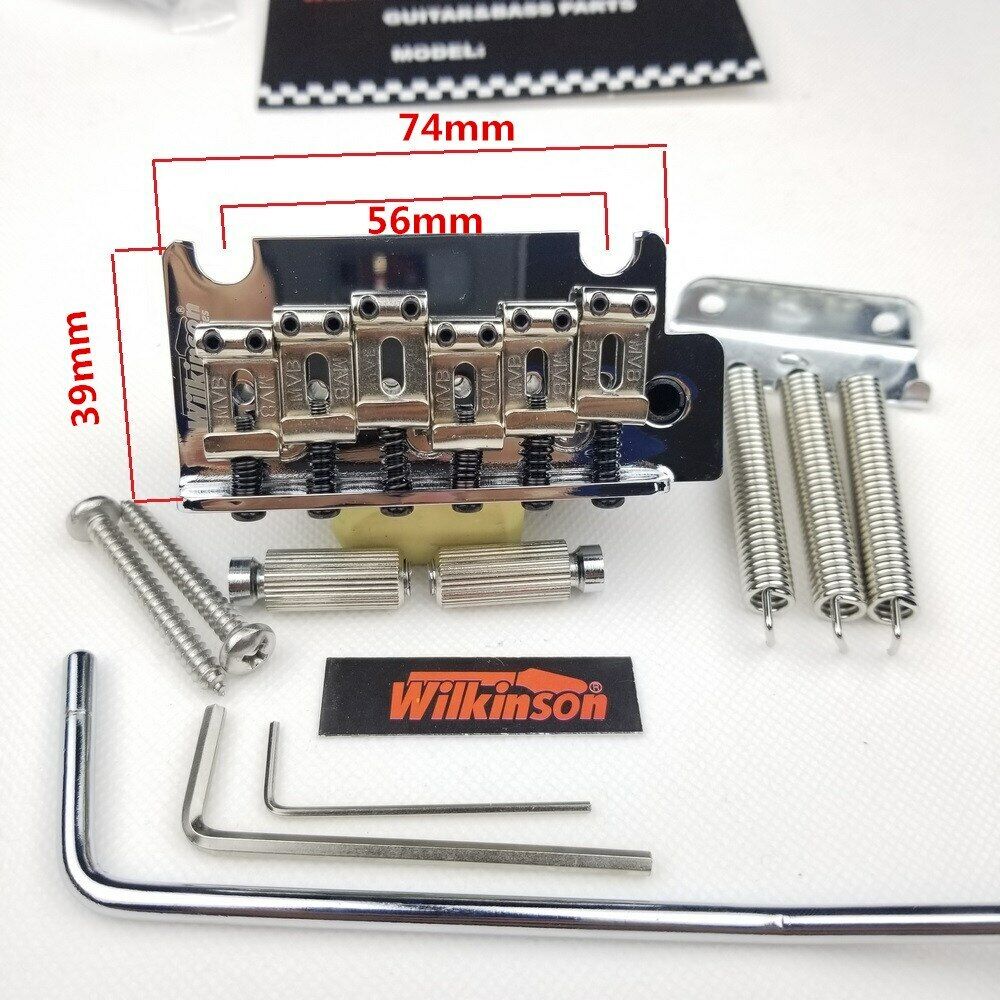 Guitar Bridge Wilkinson 2 post point Double swing Electric Guitar Tremolo System