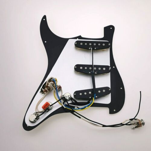 7-Way Type Fully Loaded Pickguard AlNiCo Pickups Single Coil For Fender Stratocaster Strat