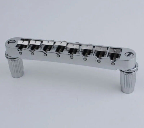 Chrome 8 String Tune O Matic Guitar Bridge