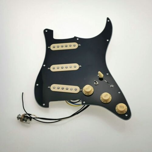 7-Way Type Fully Loaded Pickguard AlNiCo Pickups Single Coil For Fender Stratocaster Strat