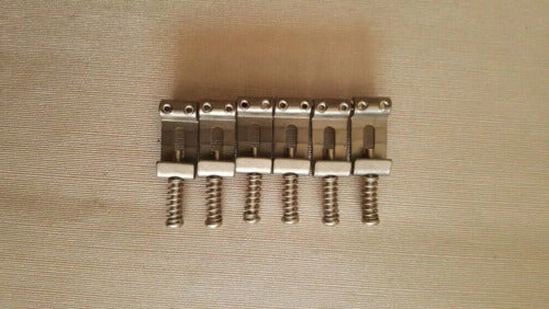 Vintage Titanium Guitar Bridge Tremolo Saddles 10.5mm For Stratocaster Strat