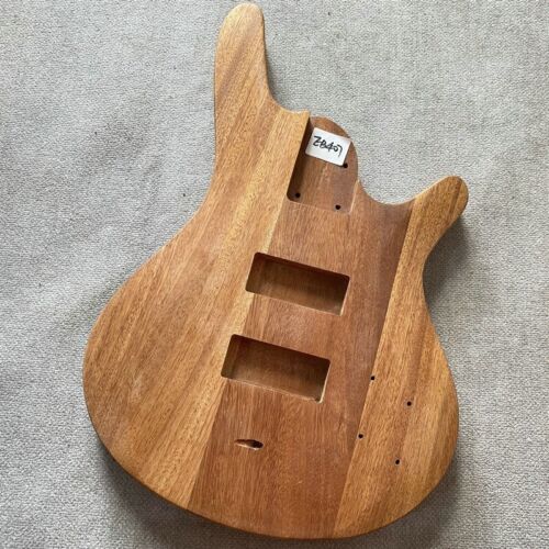 Solid Mahogany Wood Electric Bass Guitar Body