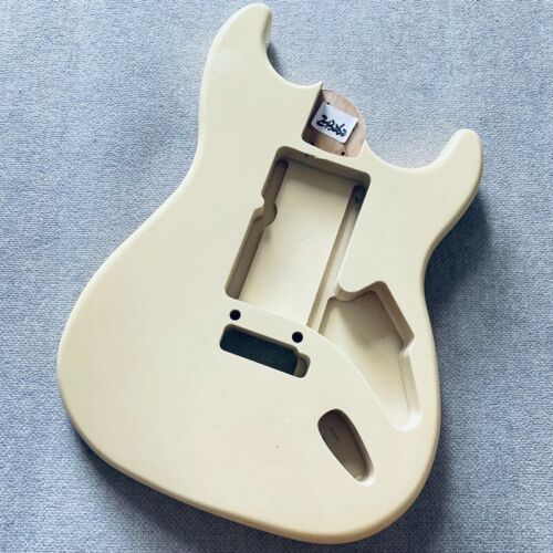 Cream White Color Basswood Guitar Body For Stratocaster Strat