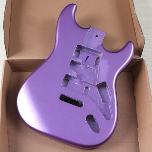 Metallic Purple Guitar Poplar Wood Body DIY Project For Strat ST