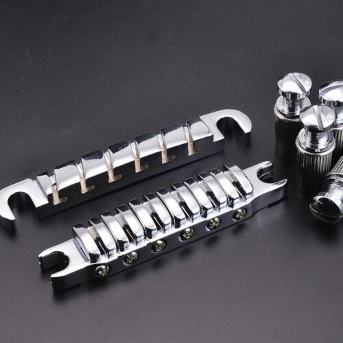 Chrome Ibanez QuickChange III Bridge Tailpiece Set