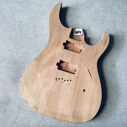 Unfinished Mahogany Wood HH String Through Body DIY Project