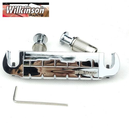 Guitar Bridge Wilkinson Adjustable Wraparound Electric Guitar Bridge Tailpiece