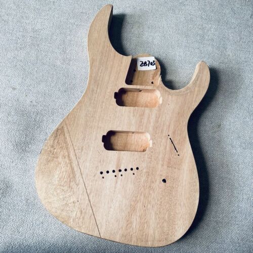 7 String Multi Scales Guitar Unfinished Mahogany Body