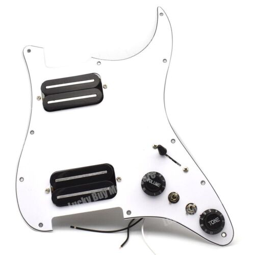 HH Guitar Loaded Prewired Pickguard with Dual BLade Pickups For Stratocaster Str