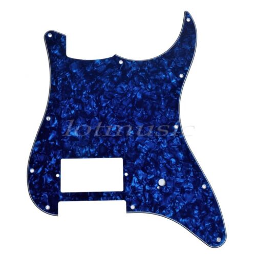 Blue Pearl Guitar One Humbucker Guitar Pickguard Plate Fit Strat