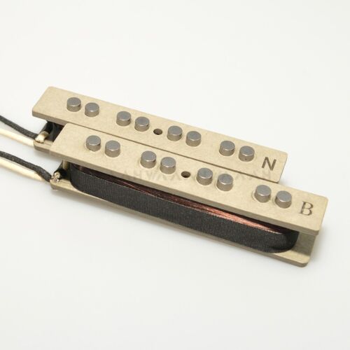 Neck and Bridge 4 String Bass Vintage Alnico Pickups For Fender Jazz Bass