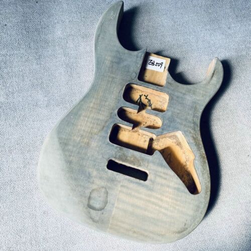 HSH Alder Wood Guitar Body with Tiger Maple Top DIY Project