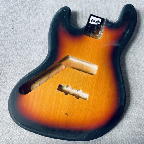 Lefty Tobacco Burst Bass Guitar Body For Jazz Bass